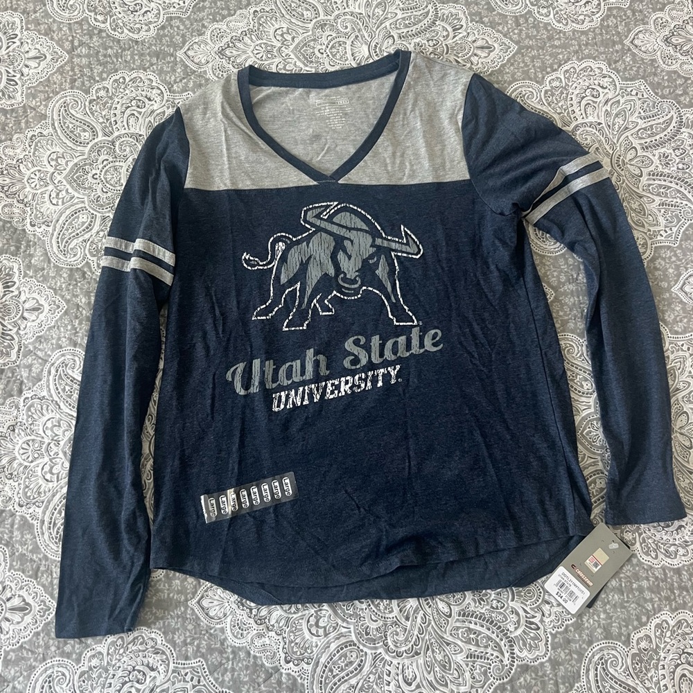 Utah State long sleeve NWT